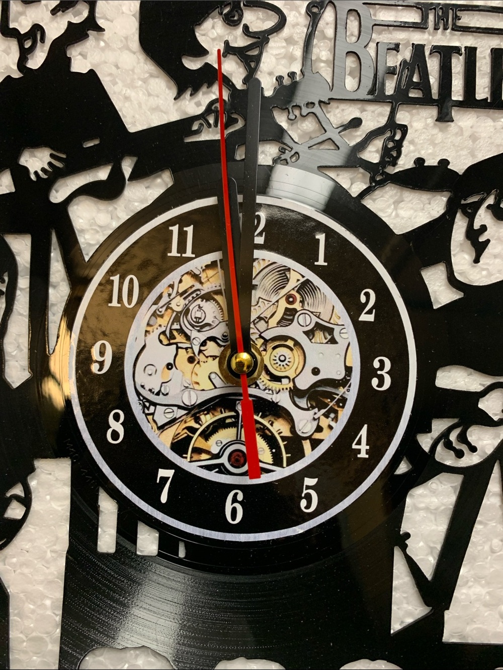 Beatles Custom Vinyl Record Wall Clock - Picture 2 of 6
